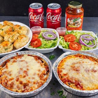 2 Dinner Special, 2 Dinner Salads, & 2 Canned Sodas Special