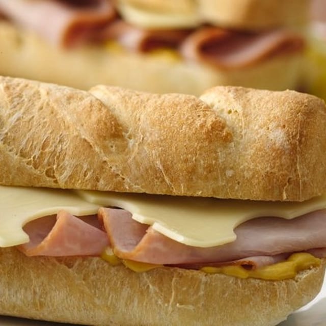 Ham & Cheese Sub.