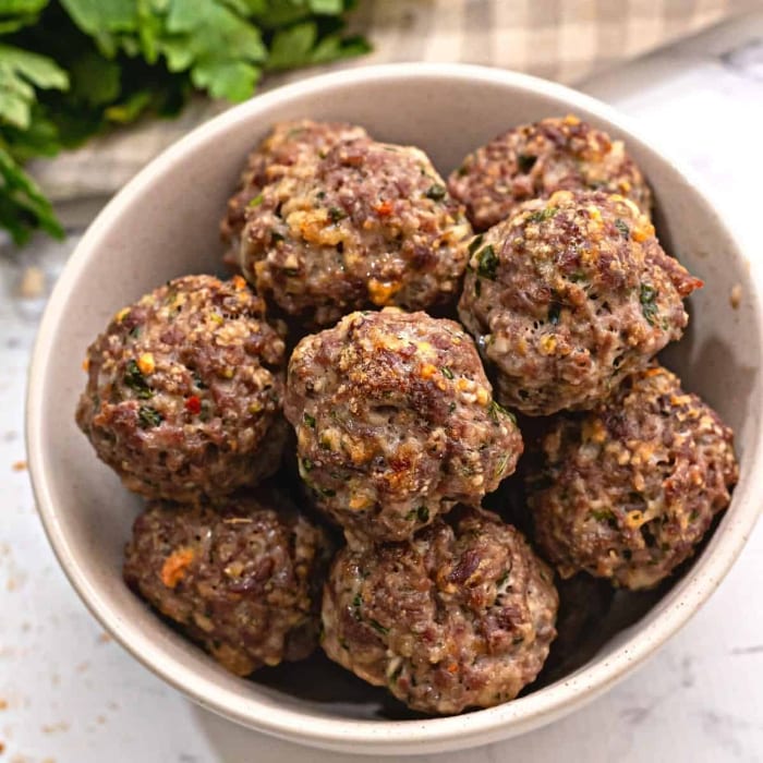 Meatball Platter.