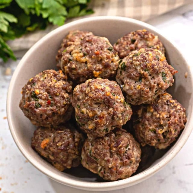 Meatball Platter.
