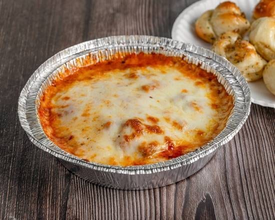Homemade Lasagna Dinner.
